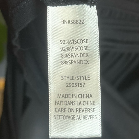 Max Studio Braided Tank Black Dress - Picture 6 of 6